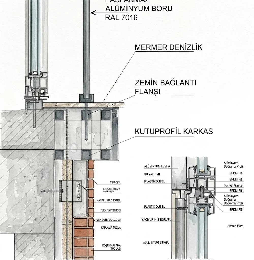 Cephe Sistem Kesiti
